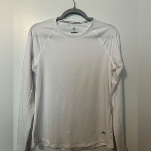 White adidas golf shirt NWT